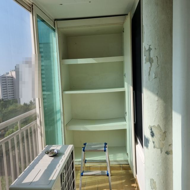 베란다 붙박이장 제거 5