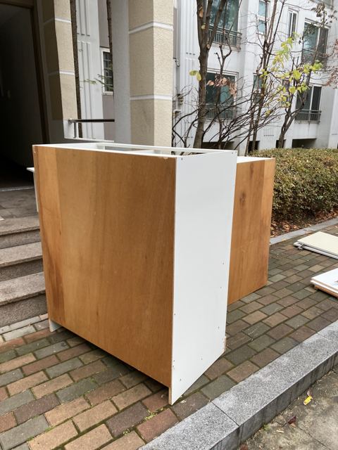 베란다 붙박이장 철거, 폐기물 수거 19