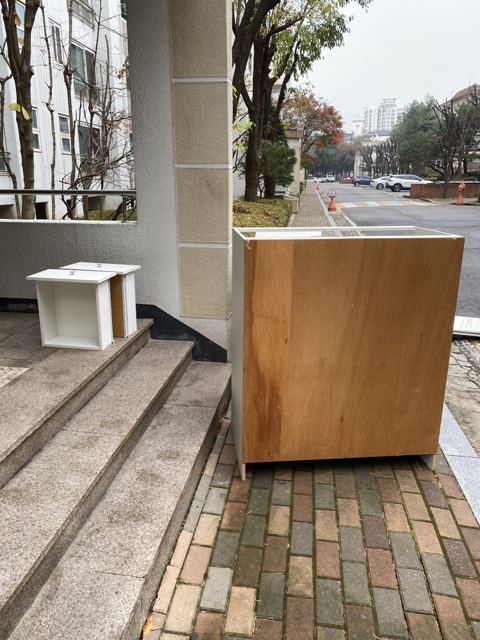 베란다 붙박이장 철거, 폐기물 수거 20
