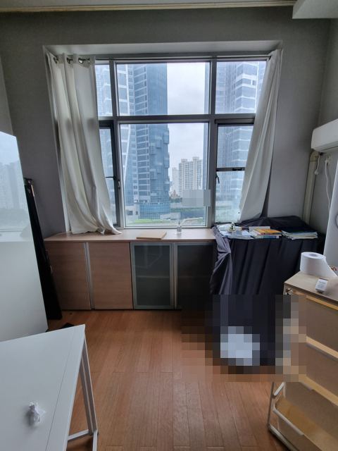 오피스텔 창가 수납장 철거 1