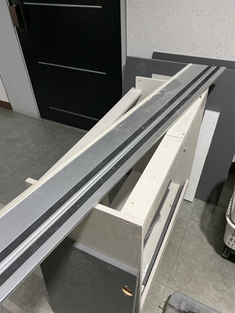 ㄱ자 싱크대를 일자로 리폼 14