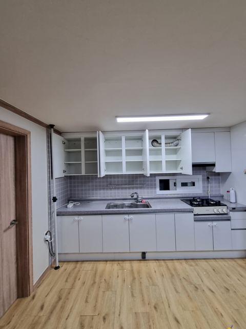 내려앉은 주방 상부장 다시 달기 16